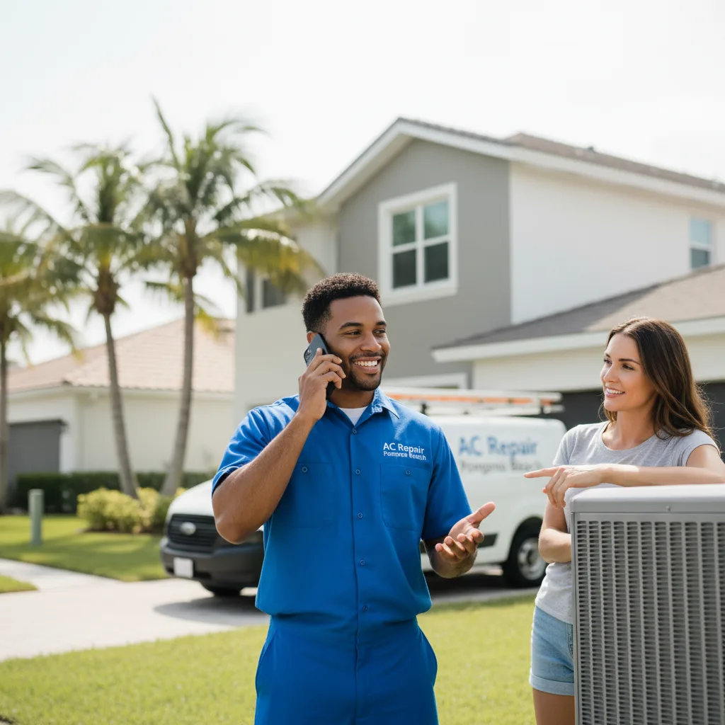 AC Repair Pompano Beach customer support in Singers Glen